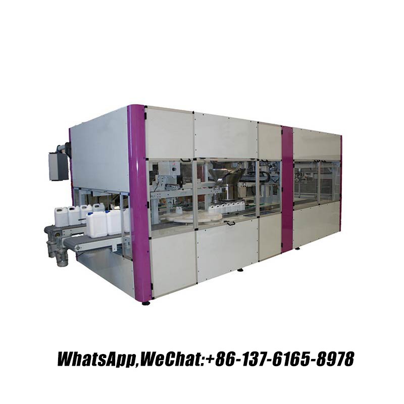 30L全自動(dòng)化塑料小桶液體灌裝機(jī)