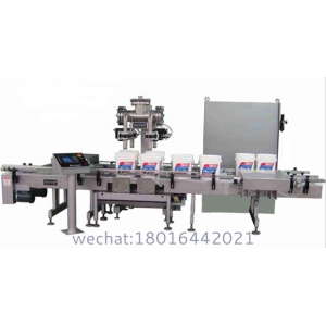 4-Head A-B Automatic Net Weight Filling Machine for High Viscosity Filling Into Open Top Pails & Bag-In-A-Box Applications